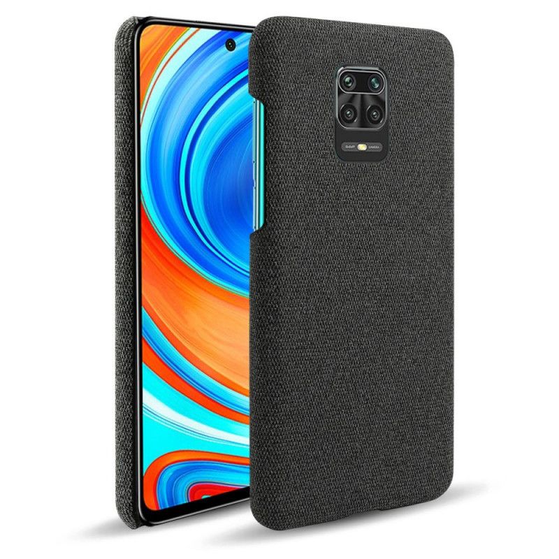 Skal Xiaomi Redmi Note 9S / Note 9 Pro Svart Ksq Chic Tyg