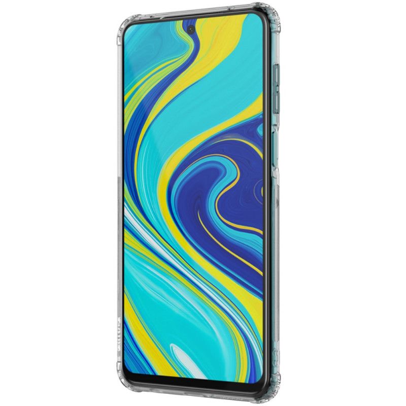 Skal Xiaomi Redmi Note 9S / Note 9 Pro Vit Förstärkt Transparent Nillkin