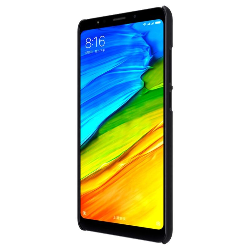 Skal för Xiaomi Redmi 5 Svart Stel Frostad Nillkin