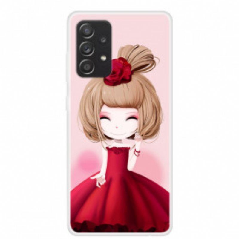 Skal Samsung Galaxy A52 4G / A52 5G / A52s 5G Manga Lady