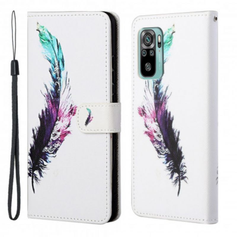 Fodral Xiaomi Redmi 10 Strap Feather