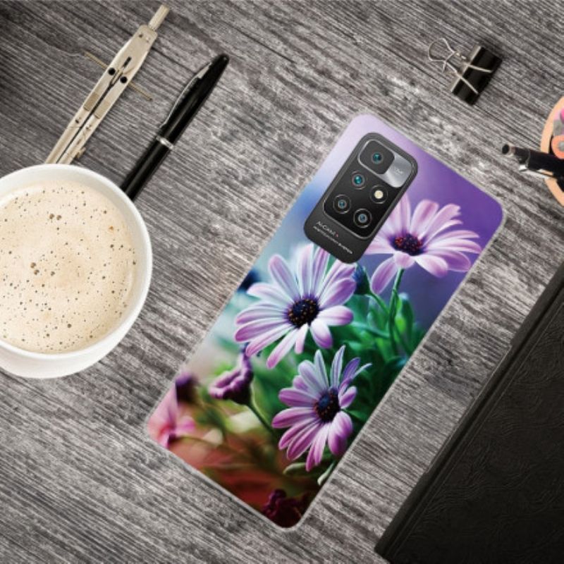 Skal Xiaomi Redmi 10 Realistiska Blommor