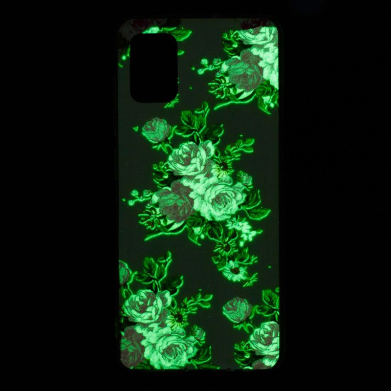 Skal Xiaomi Redmi 10 Telefonfodral Fluorescerande Liberty Flowers