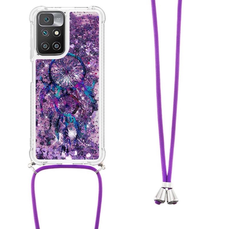 Skal Xiaomi Redmi 10 Telefonfodral Glitter Drawstring Dream Catcher