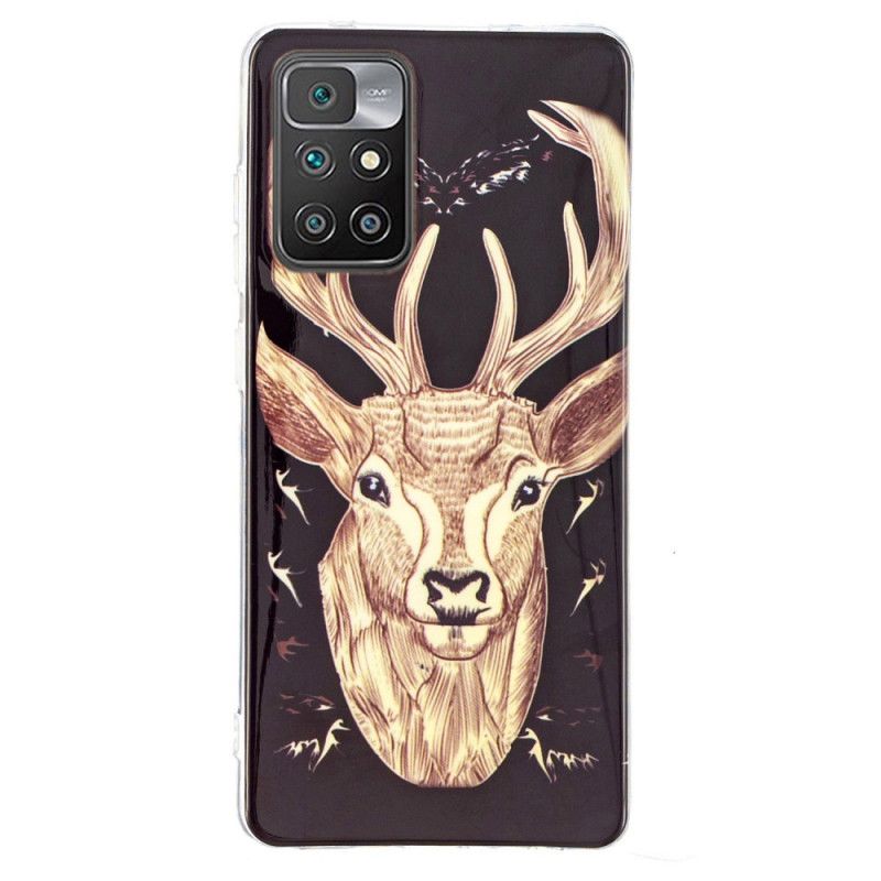 Skal Xiaomi Redmi 10 Telefonfodral Majestic Fluorescent Stag