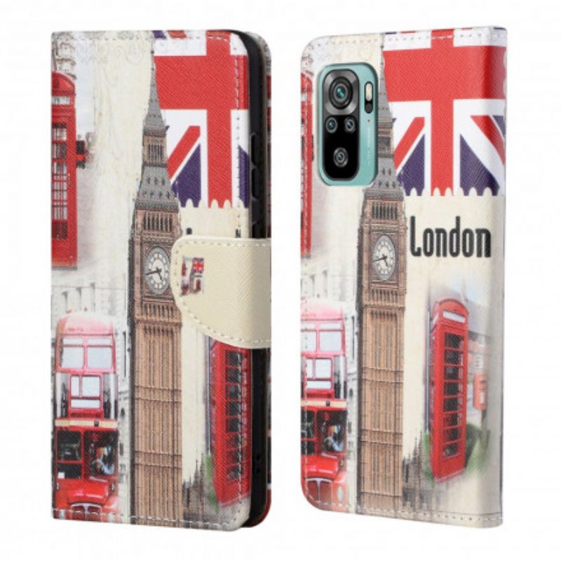 Skyddsfodral Xiaomi Redmi 10 London Life