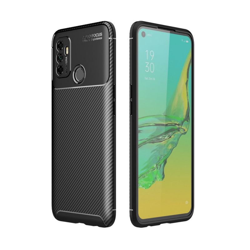 Skal Oppo A53s Svart Flexibel Kolfiber