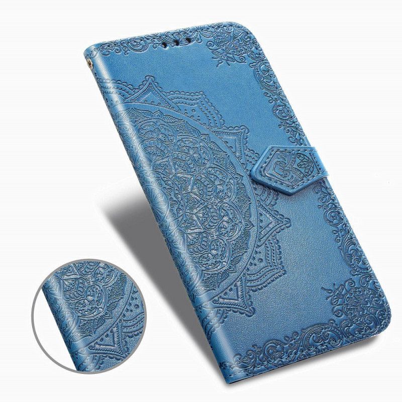 Fodral Oppo A5 2020 Svart Medelålders Mandala