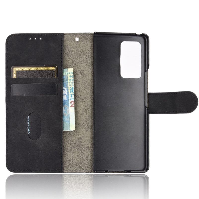 Case Samsung Galaxy Z Fold 2 Svart Mobilskal Hud-Touch