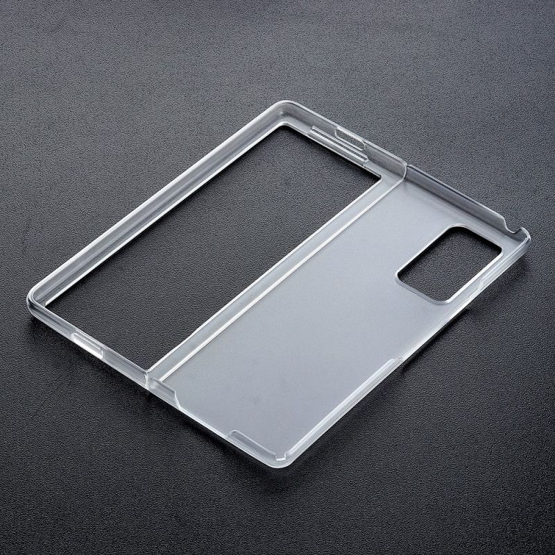 Skal för Samsung Galaxy Z Fold 2 Transparent Matt Plast