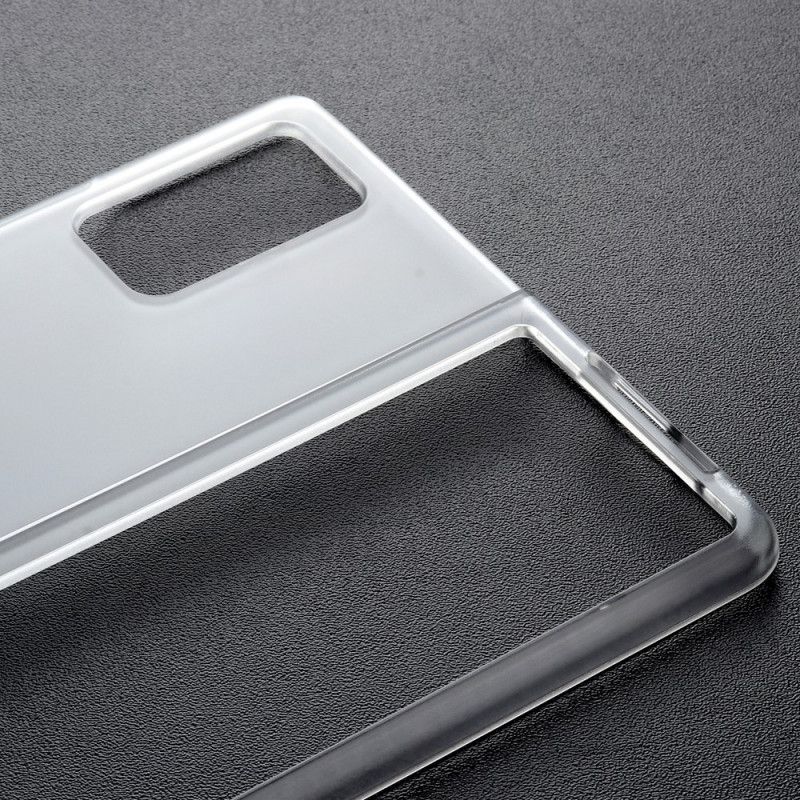Skal för Samsung Galaxy Z Fold 2 Transparent Matt Plast