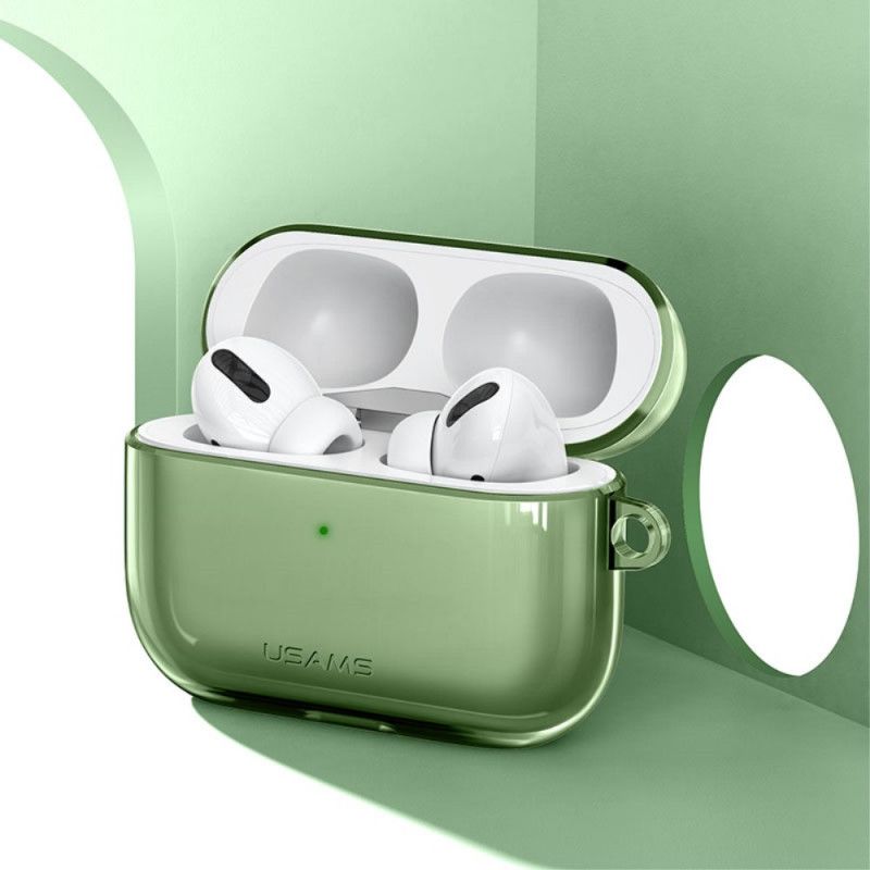 Skal AirPods Pro Brun Usams Flexibelt Silikon