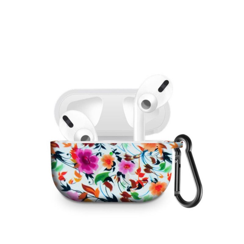 Skal AirPods Pro Silikonblommor Med Snäppkrok