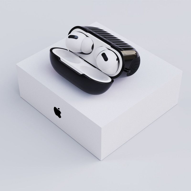 Skal AirPods Pro Svart Blank Hybriddesign