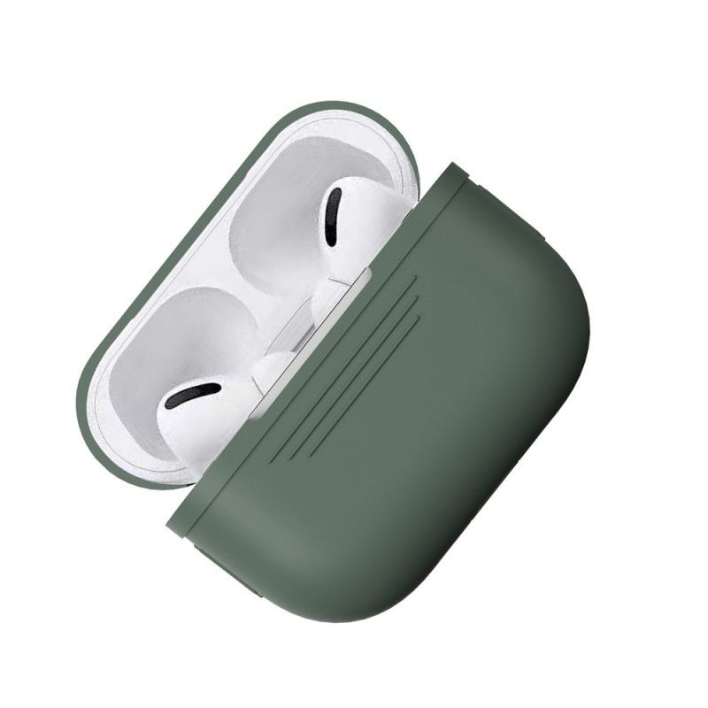 Skal AirPods Pro Svart Enkel Flexibel Silikon