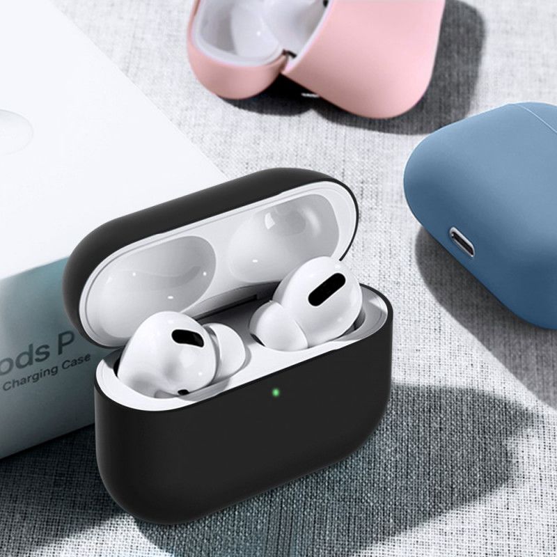 Skal AirPods Pro Svart Klassiskt Flexibelt Silikon