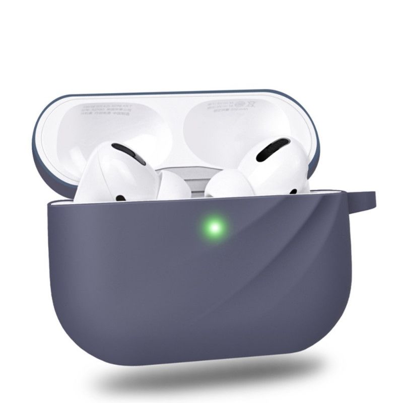 Skal AirPods Pro Svart Silikon Och Diros Karbinhake