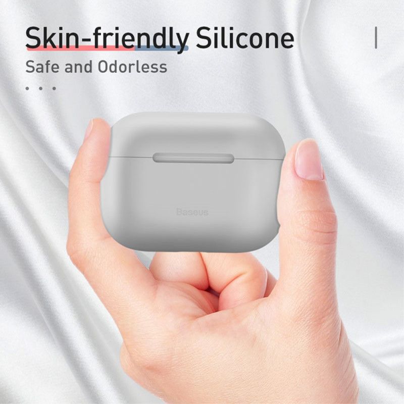 Skal AirPods Pro Svart Silikongelbas