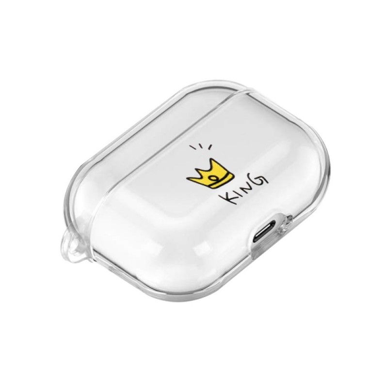 Skal för AirPods Pro Transparent King-Silikon