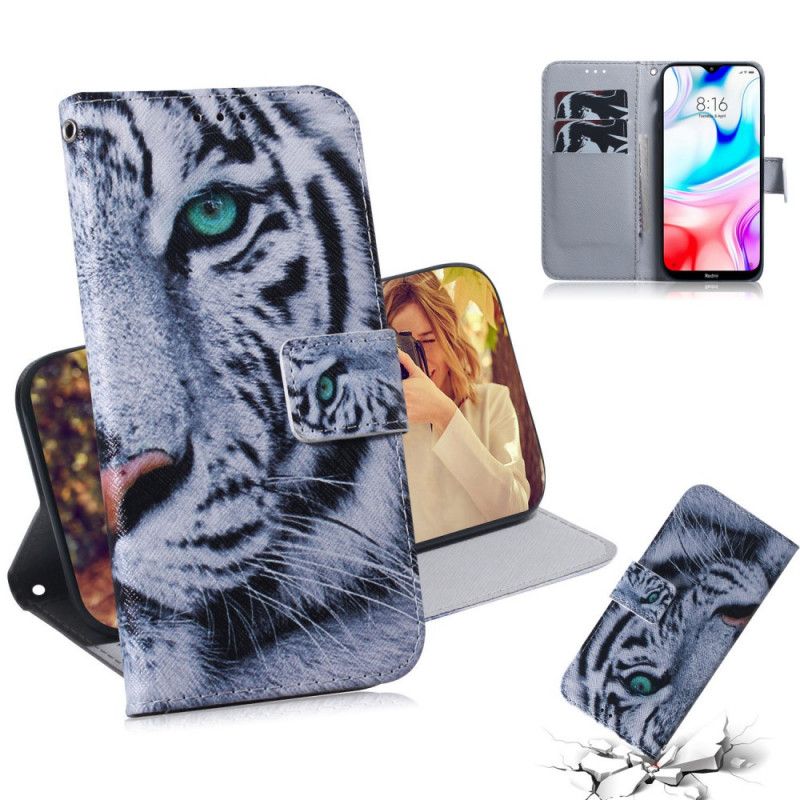 Fodral Xiaomi Redmi 8 Tiger Ansikte