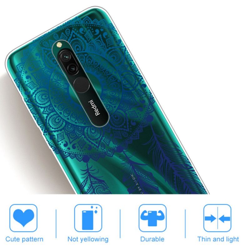 Skal Xiaomi Redmi 8 Unik Blommamandala