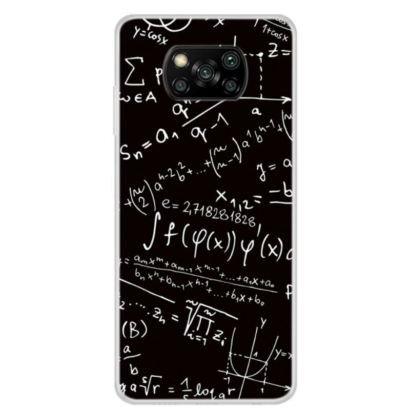 Skal Xiaomi Poco X3 Mobilskal Matematik