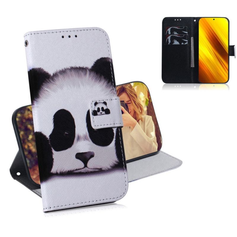 Skyddsfodral Xiaomi Poco X3 Panda Ansikte