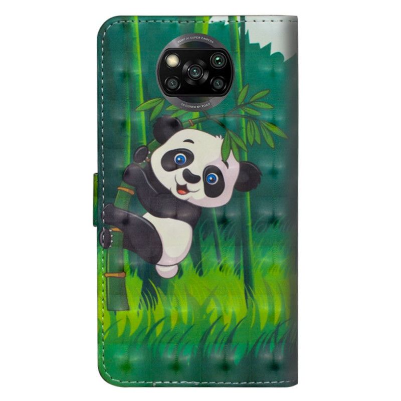 Skyddsfodral Xiaomi Poco X3 Panda Och Bambu