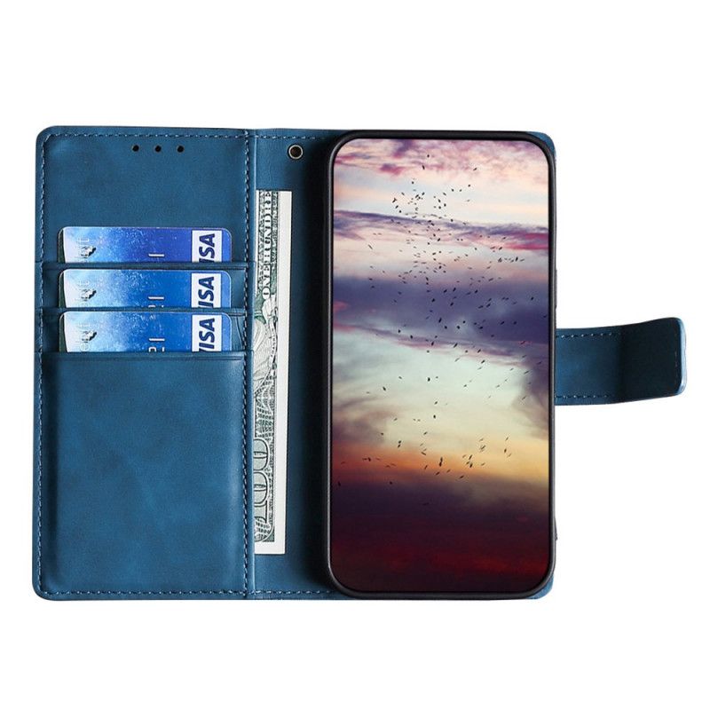 Fodral För Xiaomi Redmi Note 11 / Poco M4 Pro 5g Skin-touch Crocodile