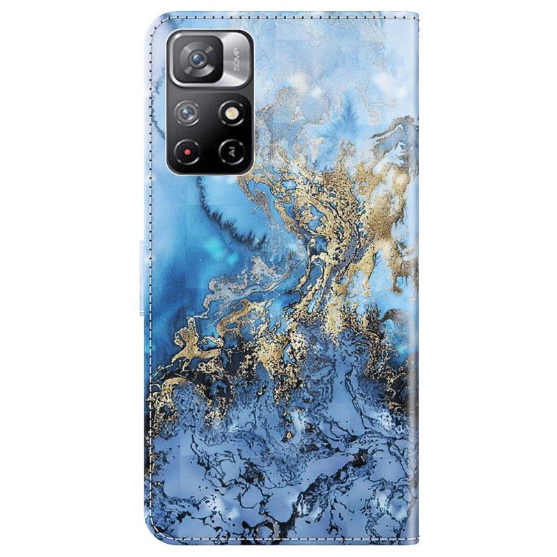 Fodral Xiaomi Redmi Note 11 / Poco M4 Pro 5g Crazy Marble