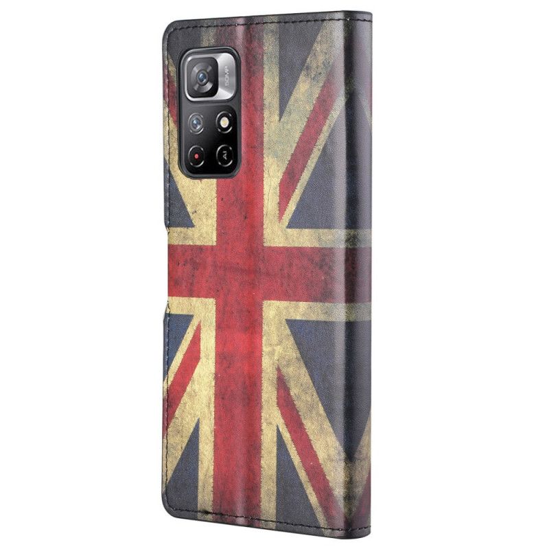 Fodral Xiaomi Redmi Note 11 / Poco M4 Pro 5g Flagga England