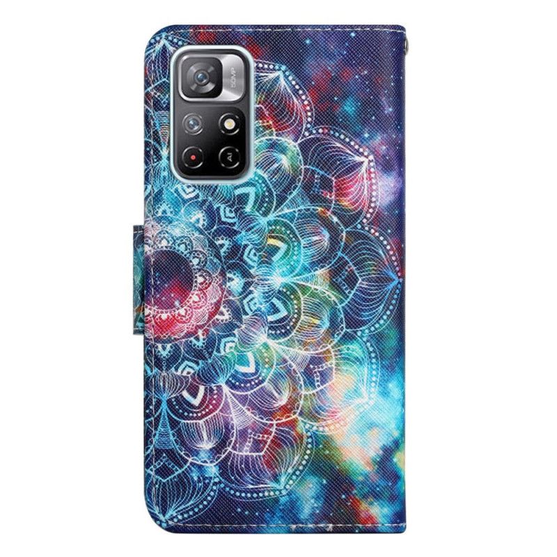 Fodral Xiaomi Redmi Note 11 / Poco M4 Pro 5g Flashy Half Strappy Mandala