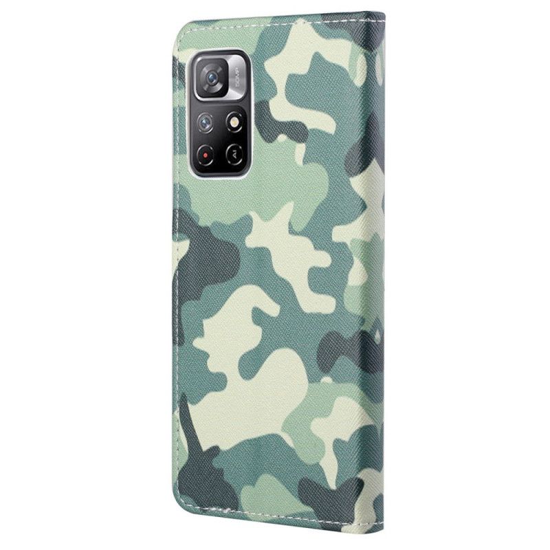 Fodral Xiaomi Redmi Note 11 / Poco M4 Pro 5g Kamouflage