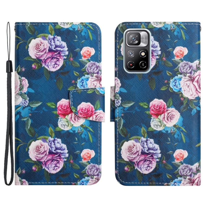 Fodral Xiaomi Redmi Note 11 / Poco M4 Pro 5g Liberty Royal Flowers