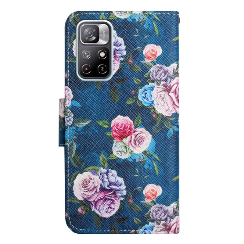 Fodral Xiaomi Redmi Note 11 / Poco M4 Pro 5g Liberty Royal Flowers