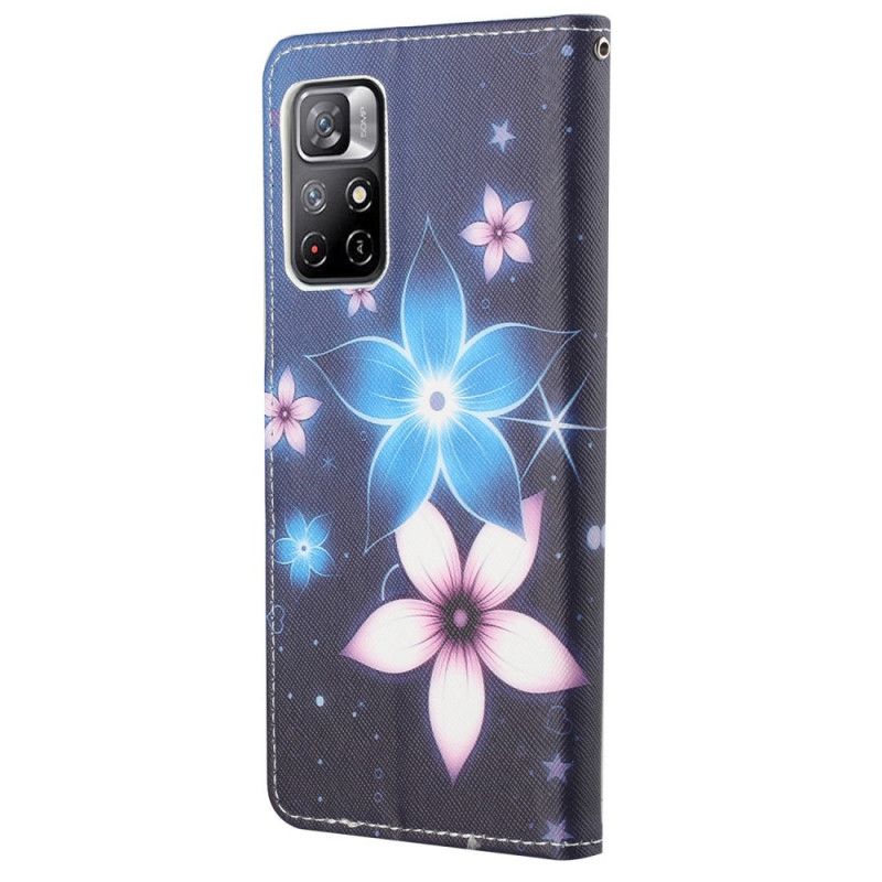 Fodral Xiaomi Redmi Note 11 / Poco M4 Pro 5g Lunar Strappy Flowers