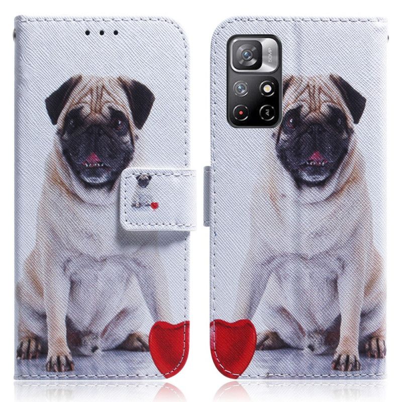 Fodral Xiaomi Redmi Note 11 / Poco M4 Pro 5g Mops Hund