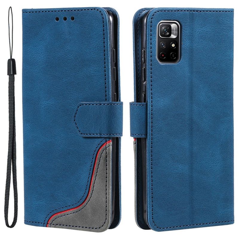 Fodral Xiaomi Redmi Note 11 / Poco M4 Pro 5g Split Läder Skin-touch