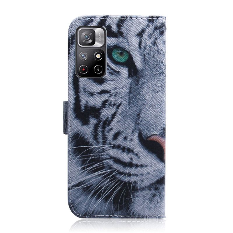 Fodral Xiaomi Redmi Note 11 / Poco M4 Pro 5g Tiger Face