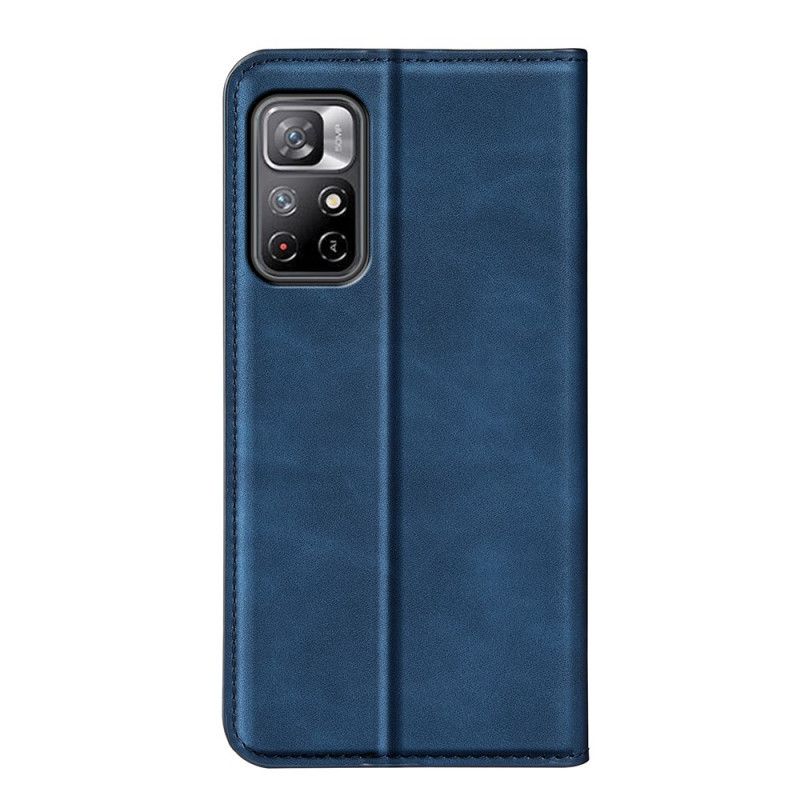 Folio-fodral För Xiaomi Redmi Note 11 / Poco M4 Pro 5g Skin-touch