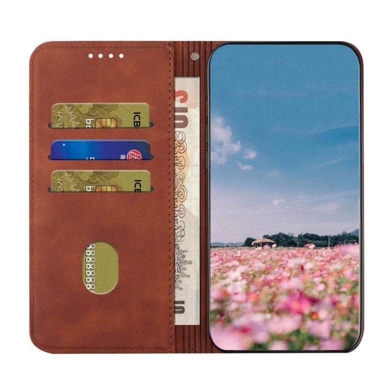 Folio-fodral Xiaomi Redmi Note 11 / Poco M4 Pro 5g Style Läder S-design