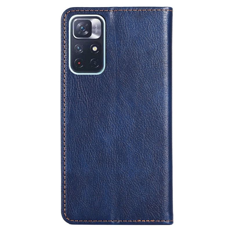 Folio-fodral Xiaomi Redmi Note 11 / Poco M4 Pro 5g Vintage Läderstil