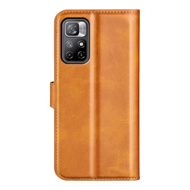 Läderskal Fodral Xiaomi Redmi Note 11 / Poco M4 Pro 5g Faux Leather Design Plus