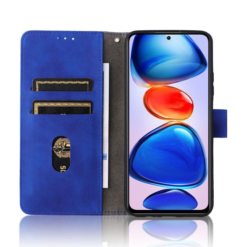 Läderskal Fodral Xiaomi Redmi Note 11 / Poco M4 Pro 5g Skin-touch