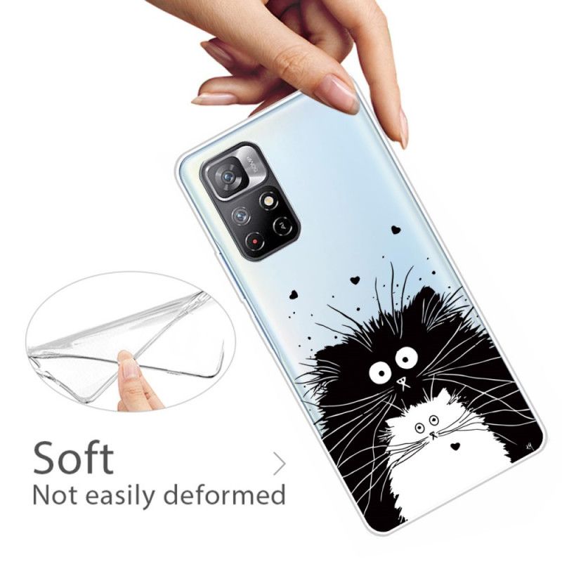 Skal För Xiaomi Redmi Note 11 / Poco M4 Pro 5g Titta På Katterna