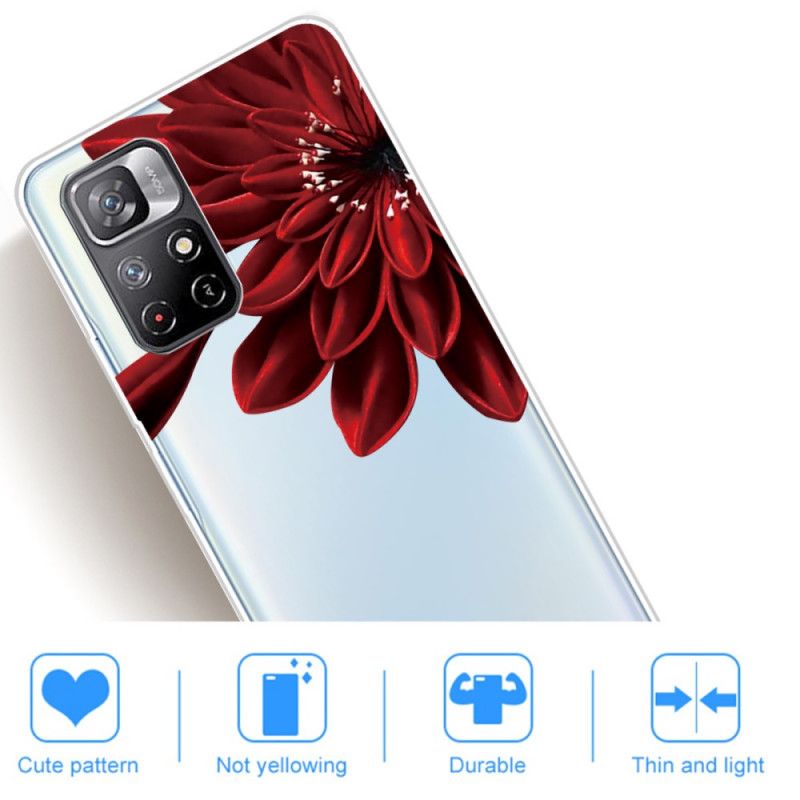 Skal För Xiaomi Redmi Note 11 / Poco M4 Pro 5g Vilda Blommor Vilda Blommor