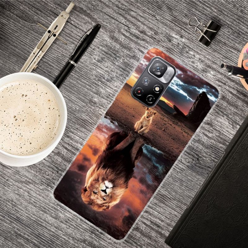 Skal Xiaomi Redmi Note 11 / Poco M4 Pro 5g Dream Of Lion Cub