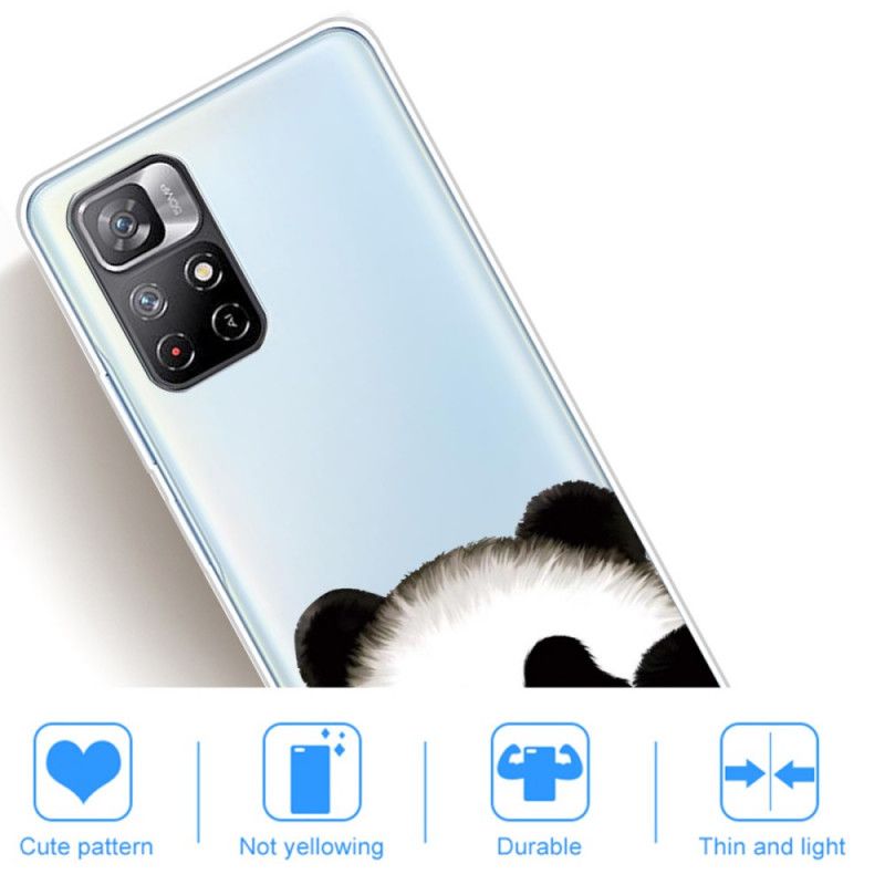 Skal Xiaomi Redmi Note 11 / Poco M4 Pro 5g Transparent Panda