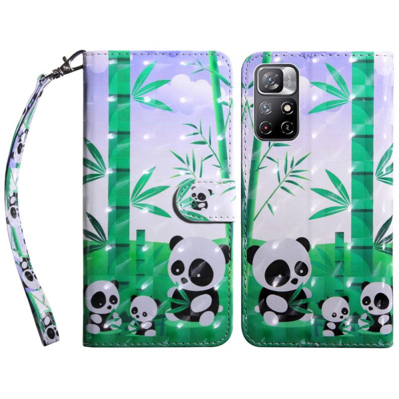 Skyddsfodral Xiaomi Redmi Note 11 / Poco M4 Pro 5g Light Spot Pandas