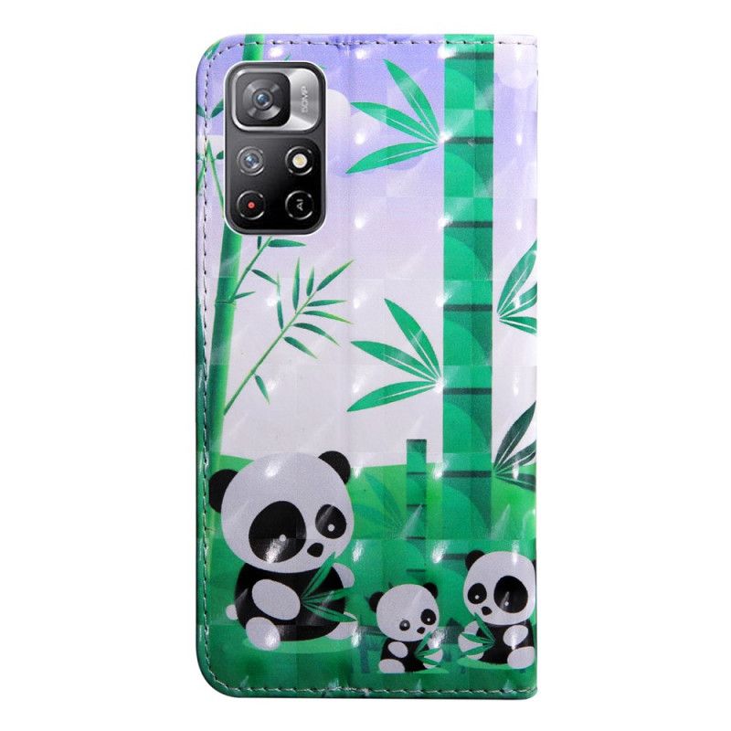 Skyddsfodral Xiaomi Redmi Note 11 / Poco M4 Pro 5g Light Spot Pandas